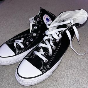 Black High Top Converse